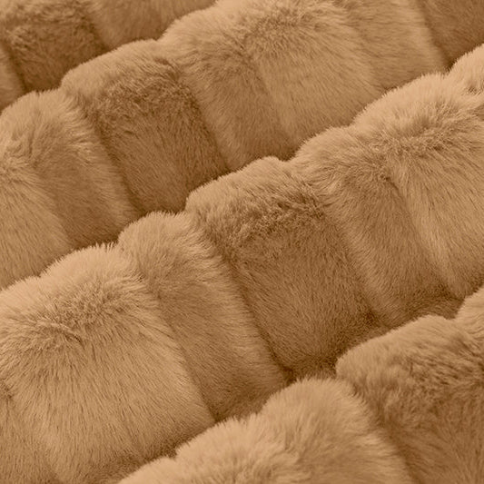 Tela Luxe Cuddle Vienna Pecan - 58"/60" por Yarda