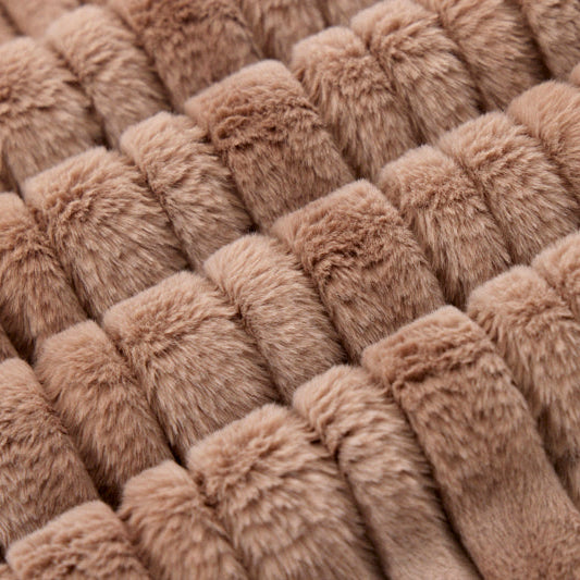 Tela Luxe Cuddle Vienna Simply Taupe - 58" de ancho