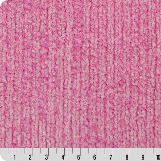 Tela Luxe Cuddle Weave Fucsia - 58" a 60" por Yarda