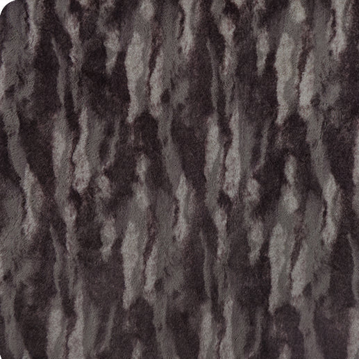 Smokey Skies Luxe Cuddle Wild Bunny Fabric - 58"/60" per Yard
