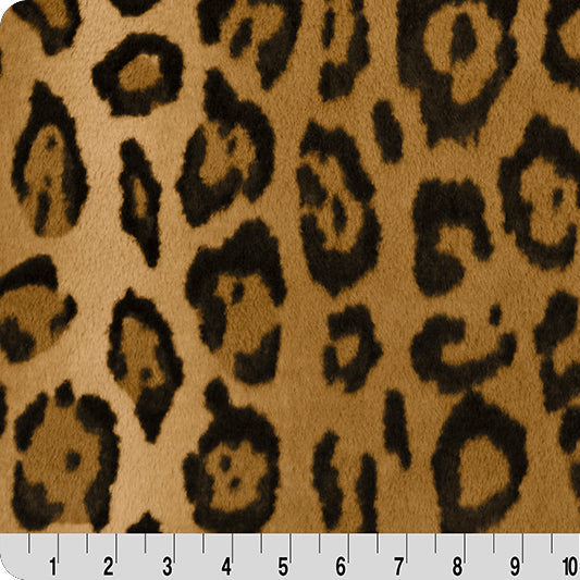 Tissu Cognac Luxe Cuddle Wild Jag au mètre