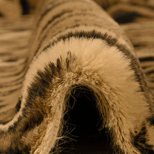 Tissu Cognac Luxe Cuddle Wild Jag au mètre