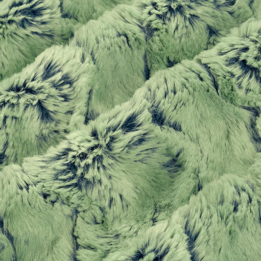 Tela de Conejo Salvaje Luxe Cuddle de Alcachofa - 58"/60" por Yarda