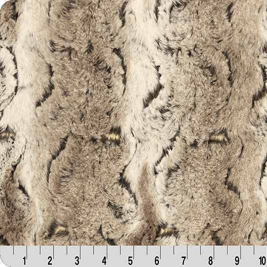 Natural Luxe Cuddle Wild Rabbit Fabric - 58"/60" per Yard