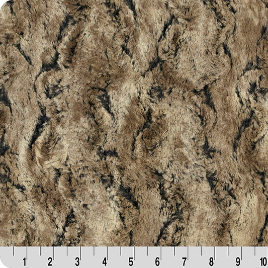 Walnut Luxe Cuddle Wild Rabbit Fabric - 58"/60" per Yard