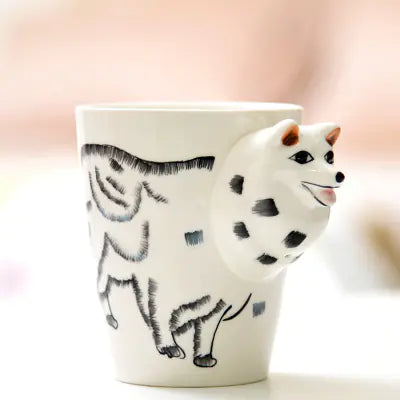 3D Animal Ceramic Mug - Unique Drinkware