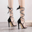 Sandalias Gladiadoras de Tacón Elegantes
