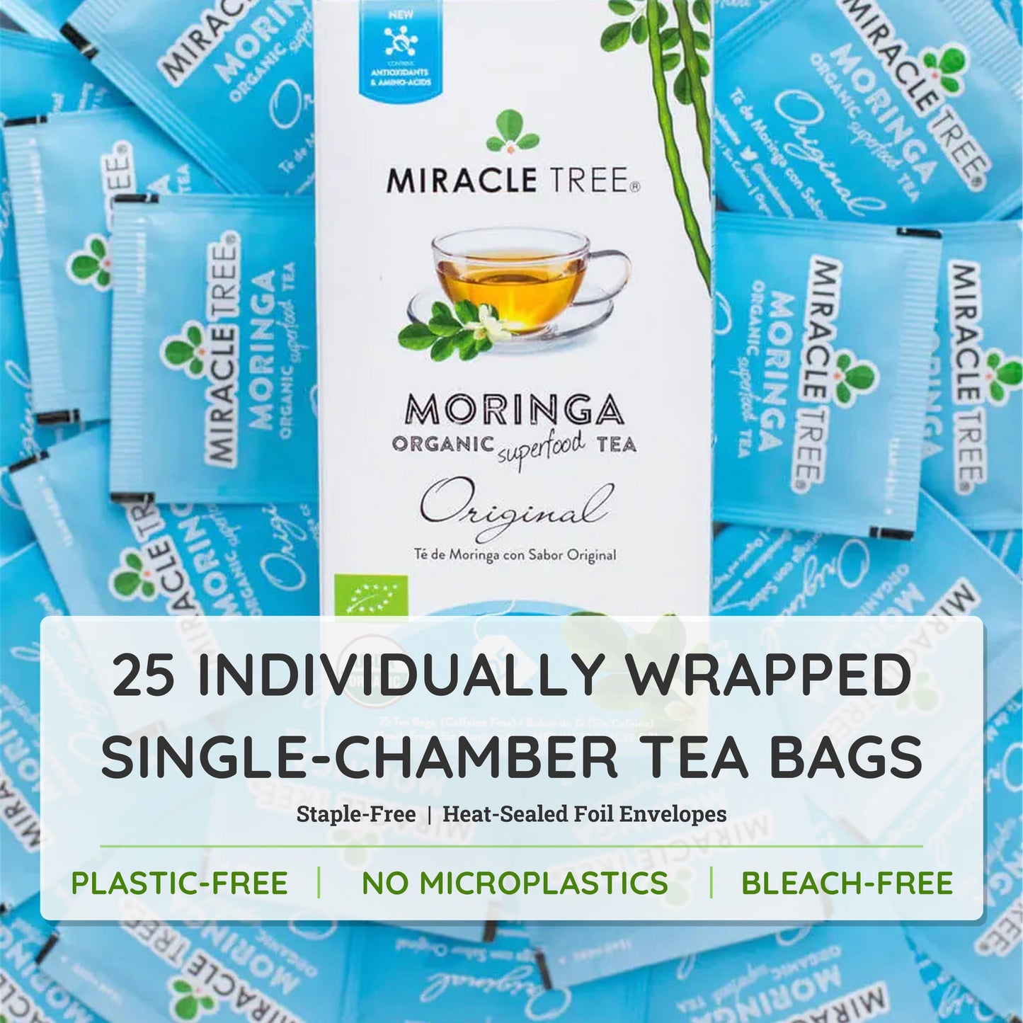 Té de Moringa Orgánico - Sabor Original