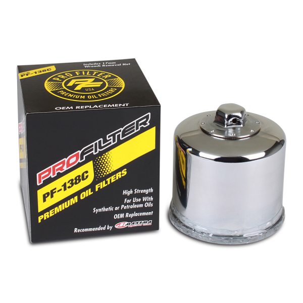 Premium Oil Filters - PF-138C Pack of 2