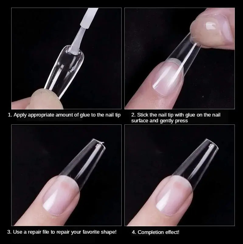 Colección de Accesorios de Uñas Postizas Premium