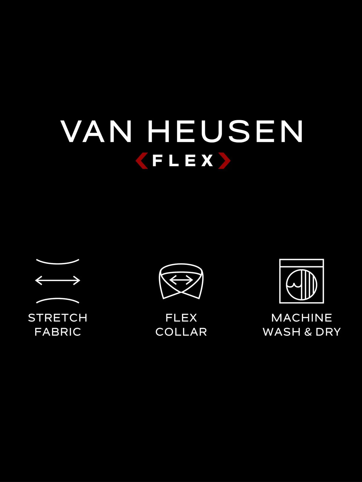 Van Heusen Men's Slim Fit Flex Collar Dress Shirt - Grey Mist