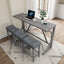 Bar Table Set with Power Socket for Dining and Game Rooms