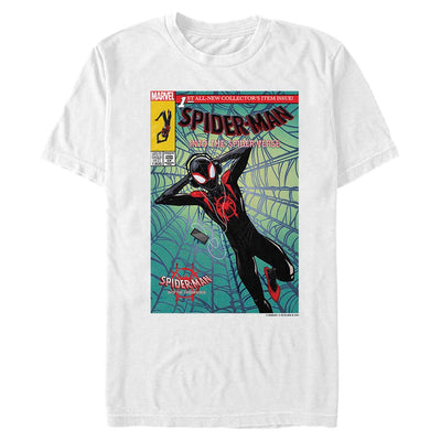 Men's Marvel Spider-Man Comic Cover Graphic T-Shirt
