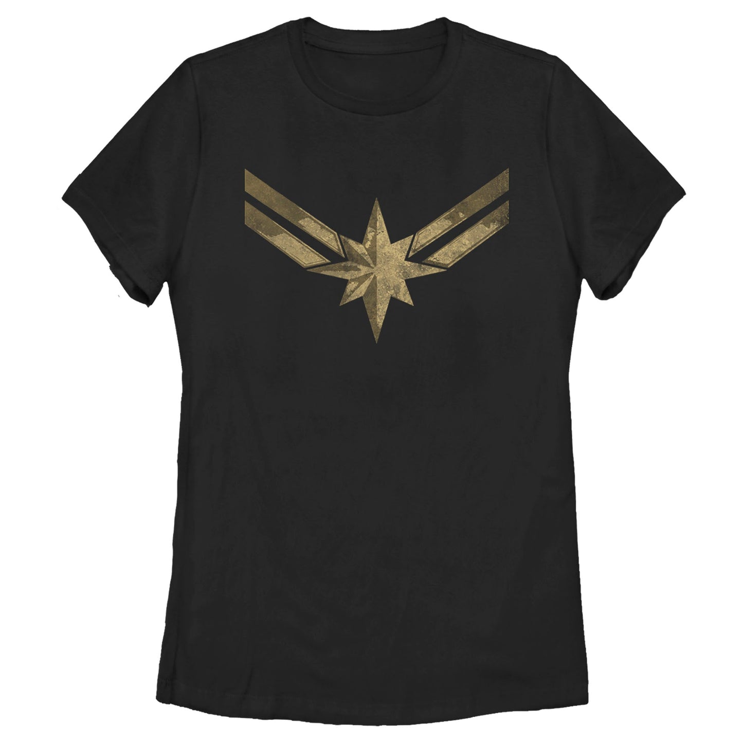 Women's Marvel Captain Marvel Costume Symbol T-Shirt