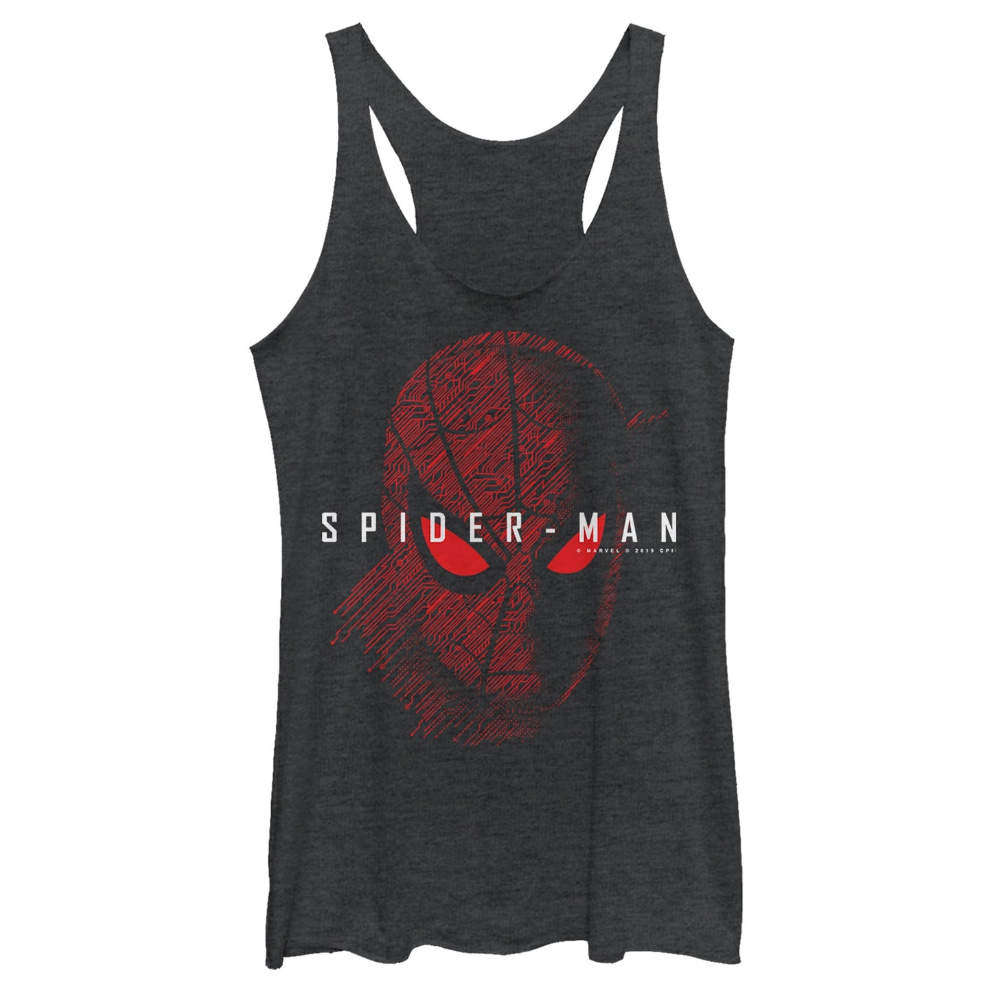 Junior's Marvel Tech Racerback Tank Top