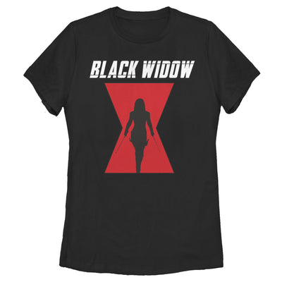 Women's Marvel Black Widow Hourglass T-Shirt