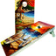 Tropical Paradise Spilt Margarita Cornhole Set - Beach & Tiki Design - Korvel