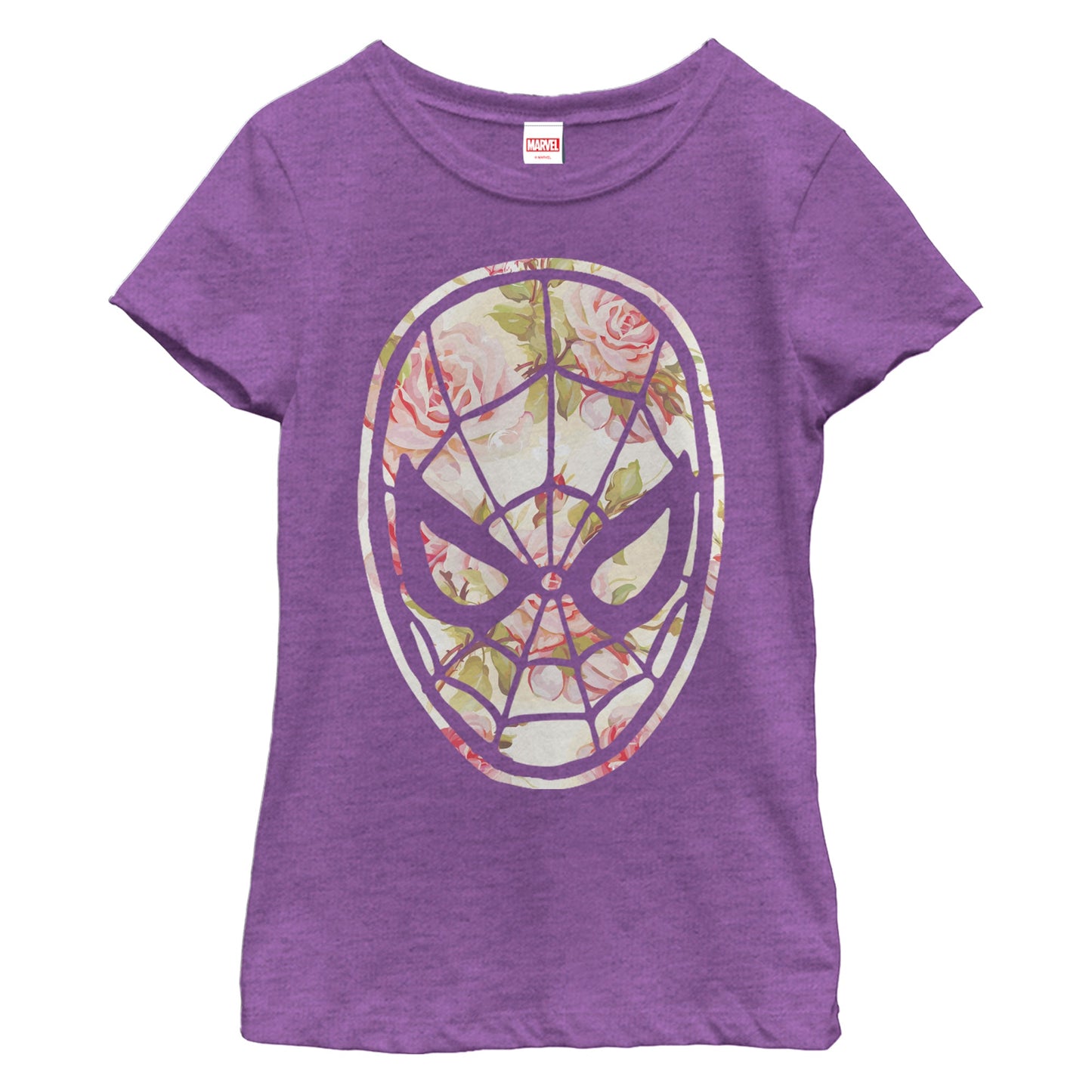 T-shirt Floral Spidey pour Fille Marvel