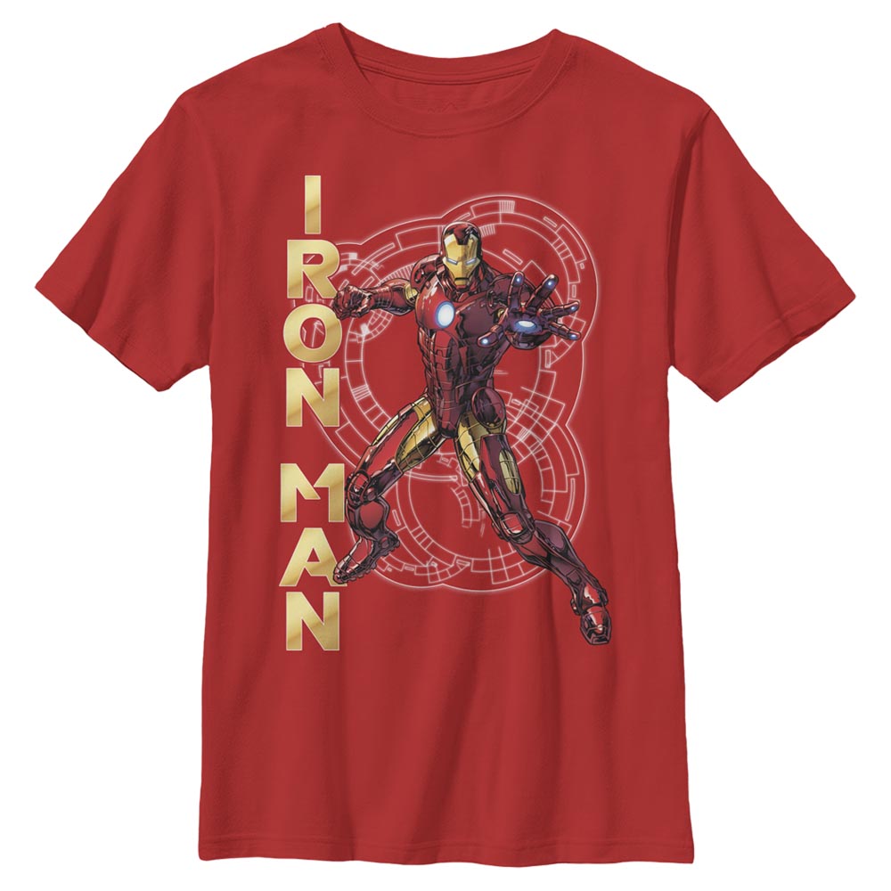 Camiseta de Tecnología Iron Man de Marvel para Niños