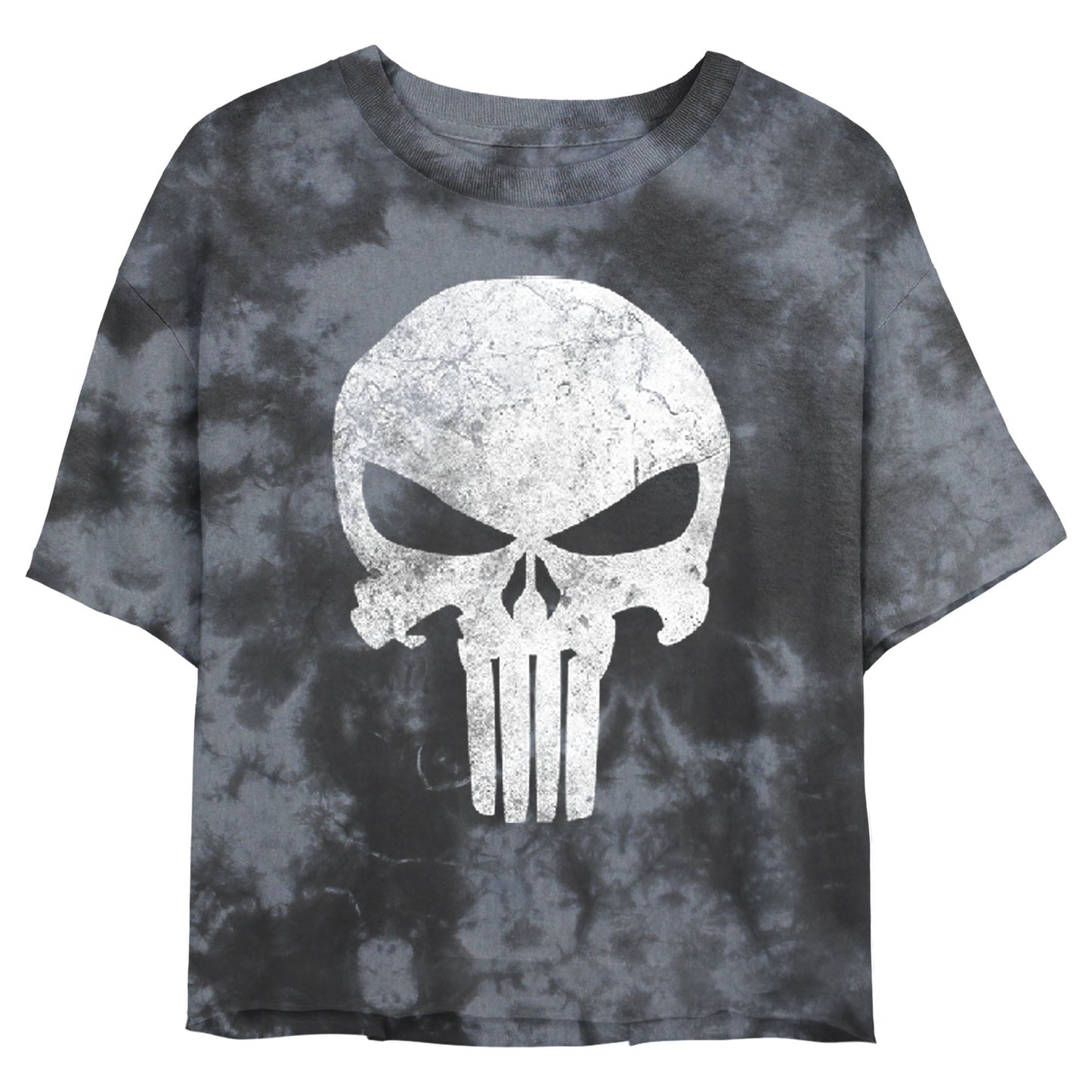 Camiseta Tie-Dye Distresskull de Marvel Punisher para Junior