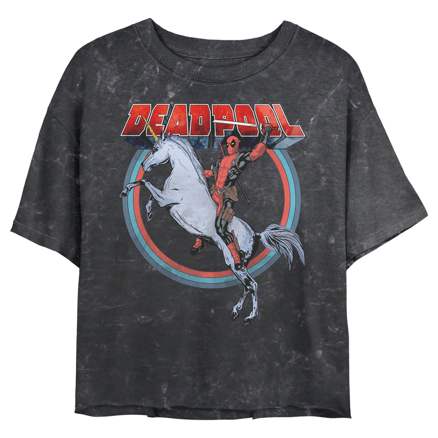 Crop Top de Unicornio Deadpool de Marvel para Jóvenes