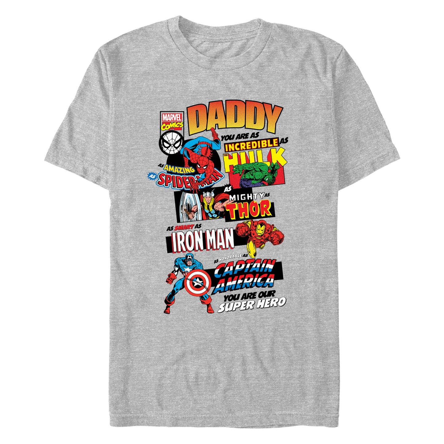 Camiseta para papá Marvel Ultimate para hombres