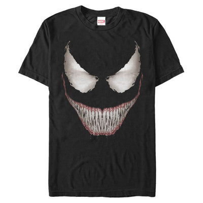 Men's Marvel Venom Face Graphic T-Shirt