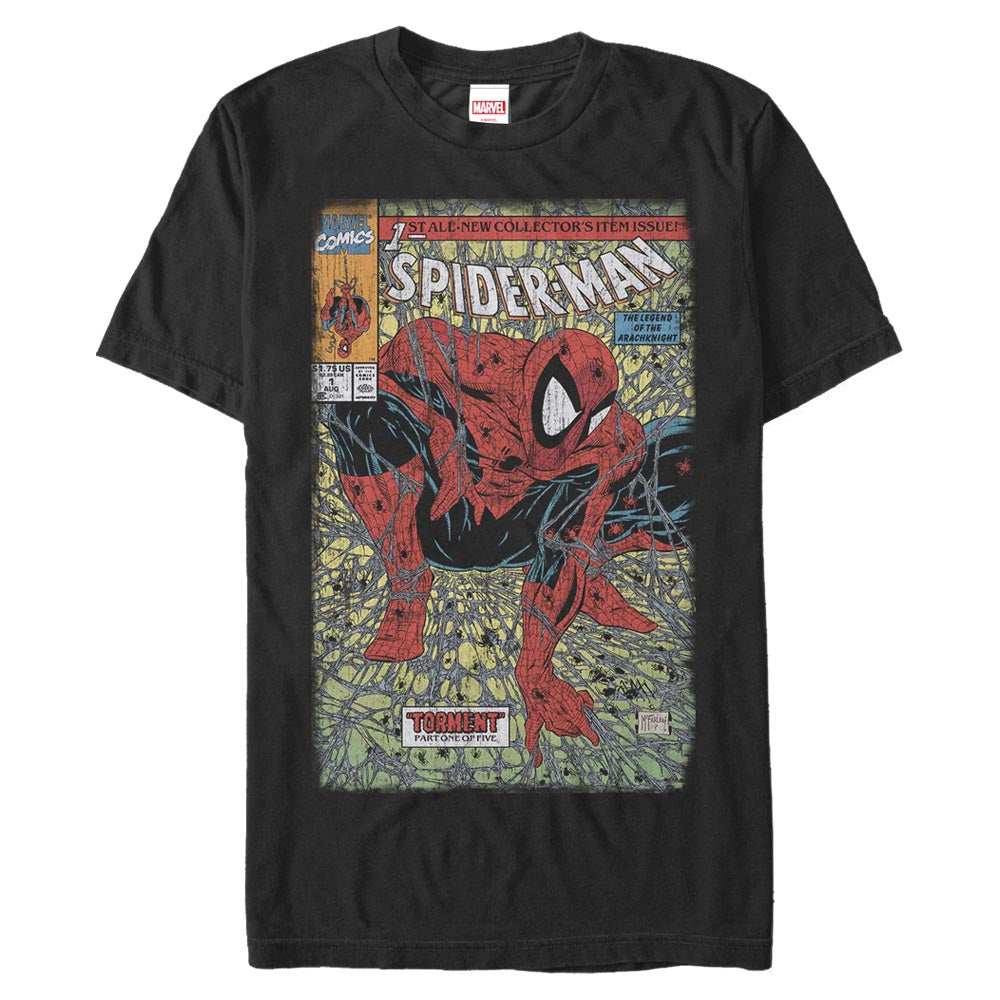Camiseta Tormenta Spider de Marvel para Hombre