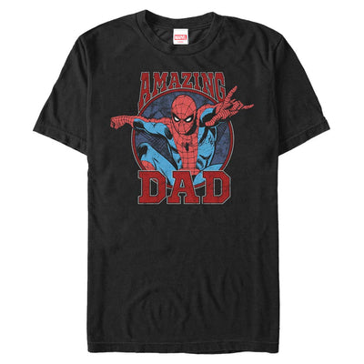 Men's Marvel Spider-Man Amazing Dad T-Shirt