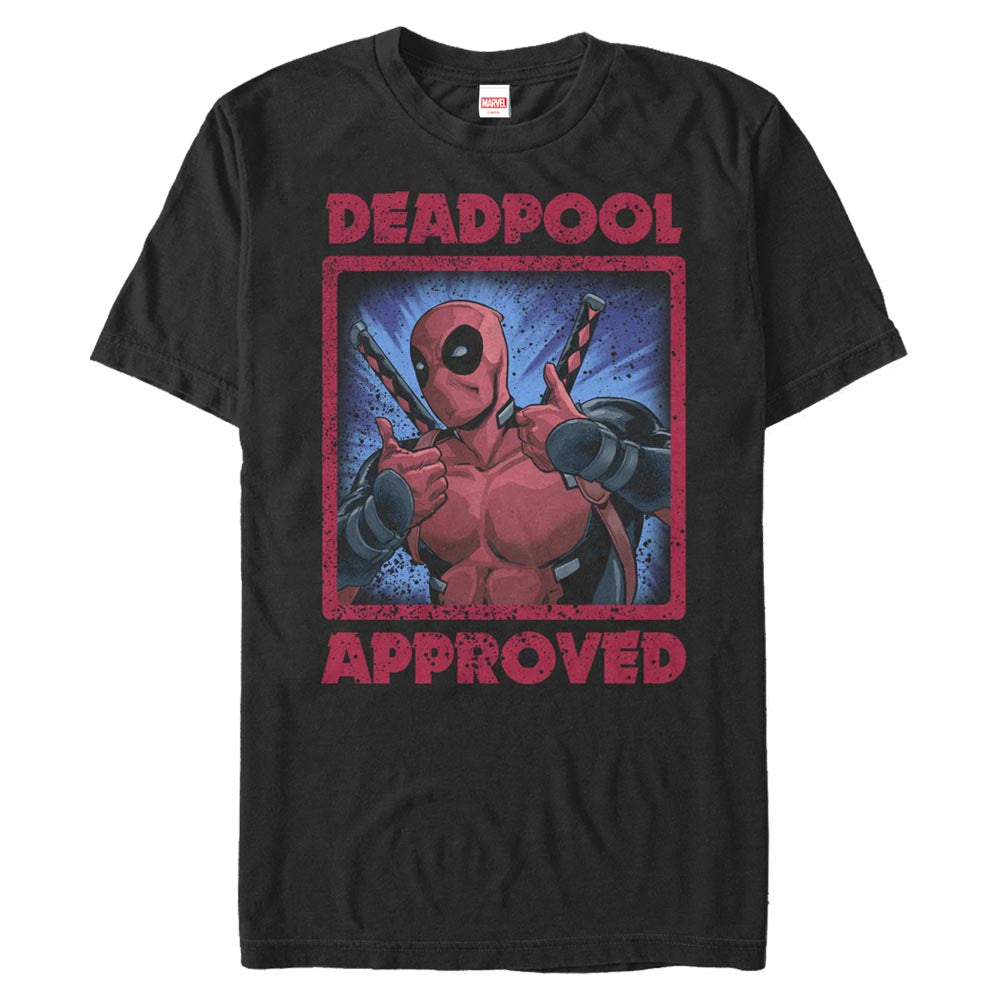 Men's Marvel Deadpool Approved Graphic T-Shirt