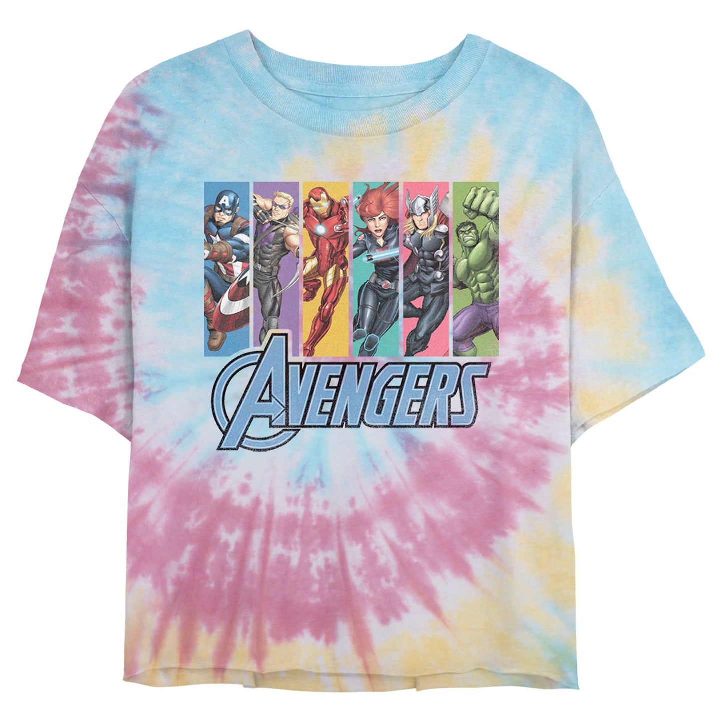 Camiseta Tie-Dye Swirl de Marvel Avengers Unite para Jóvenes
