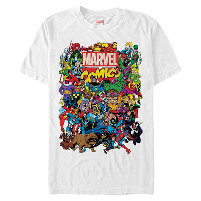 Men's Marvel Entire Cast Graphic T-Shirt