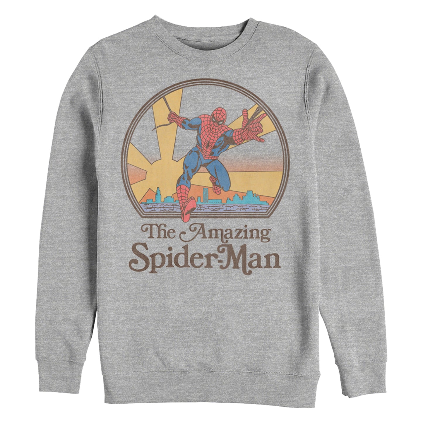 Sudadera de los hombres de Marvel Amazing Spider-Man de los años 70