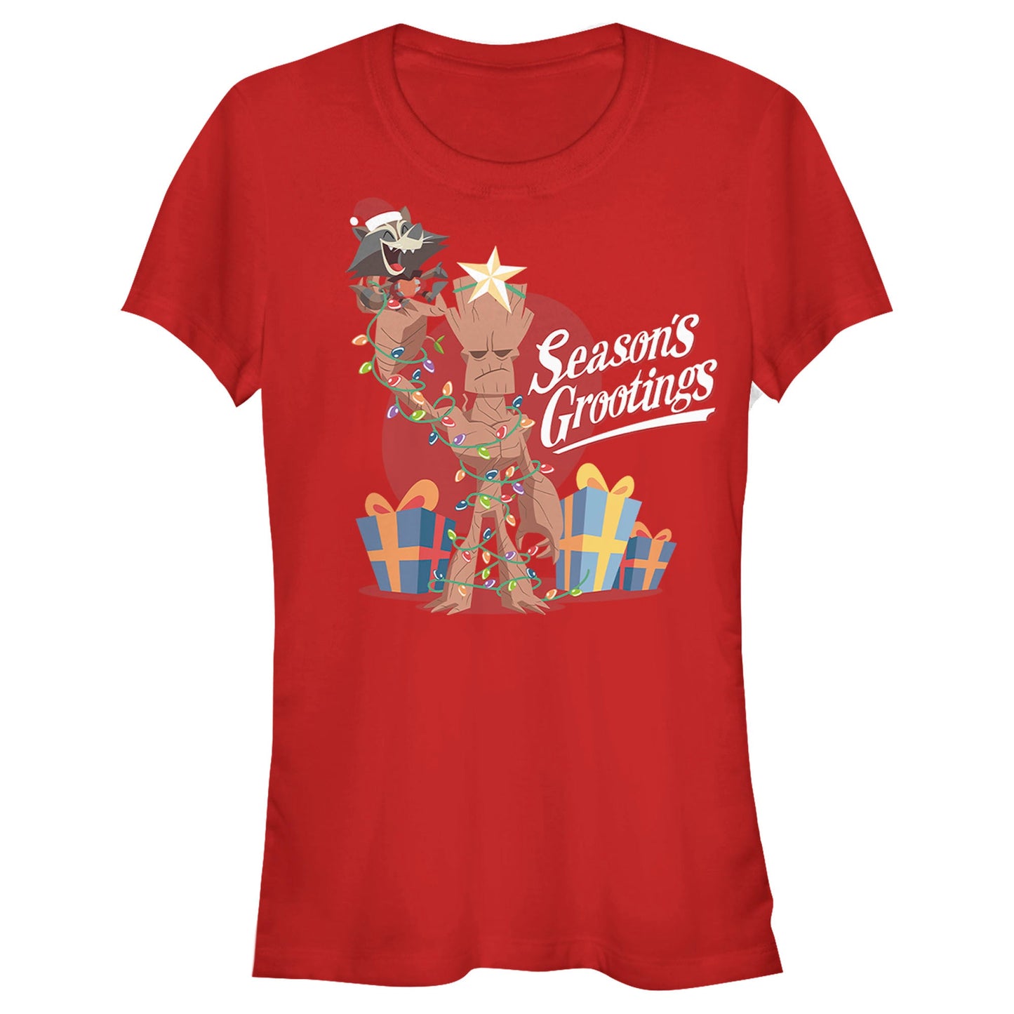 T-shirt Junior Marvel Seasons Grootings
