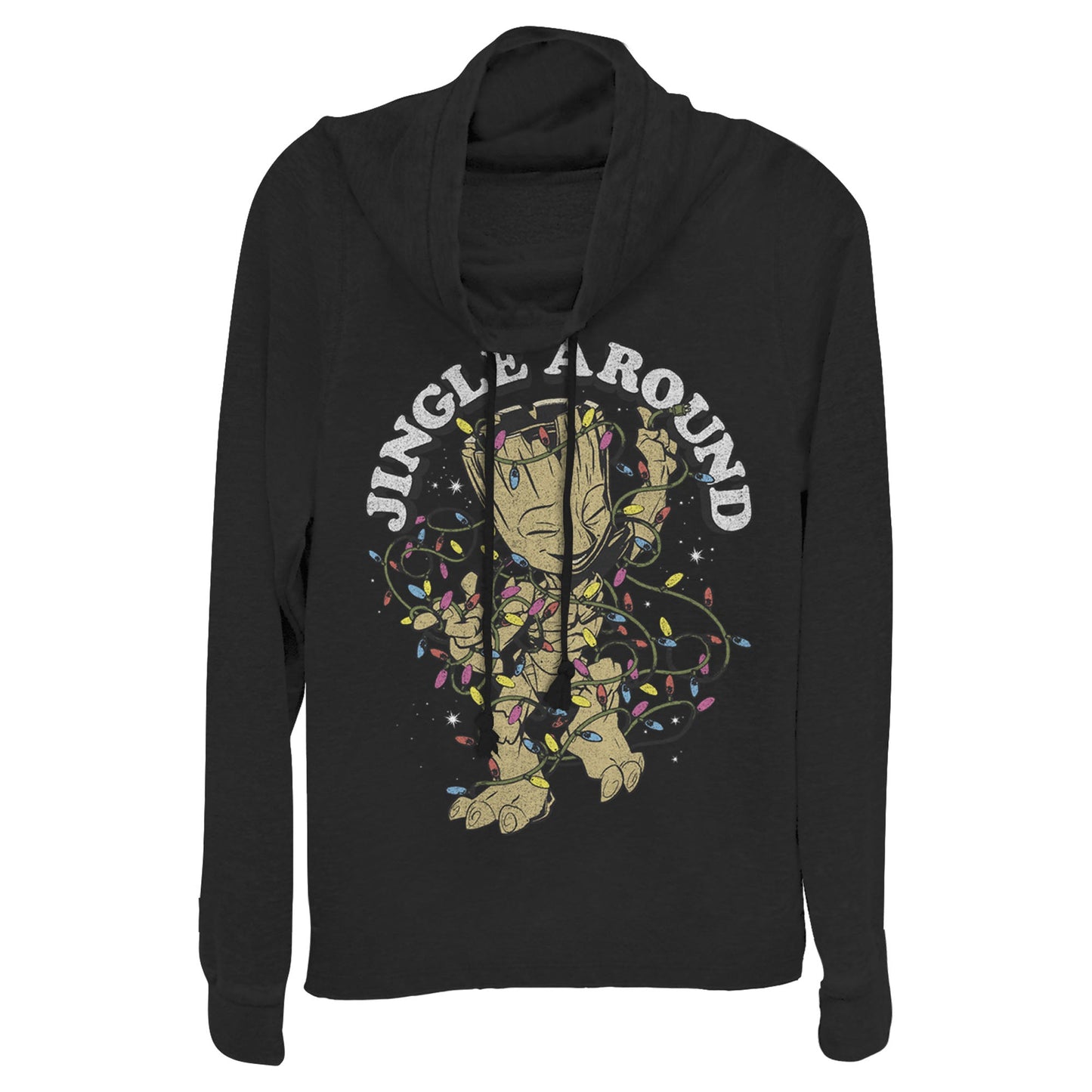 Sweatshirt à col cheminée Jingle Groot pour junior de Marvel
