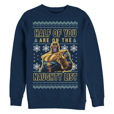 Men's Marvel Thanos Ugly Sweater Sweatshirt