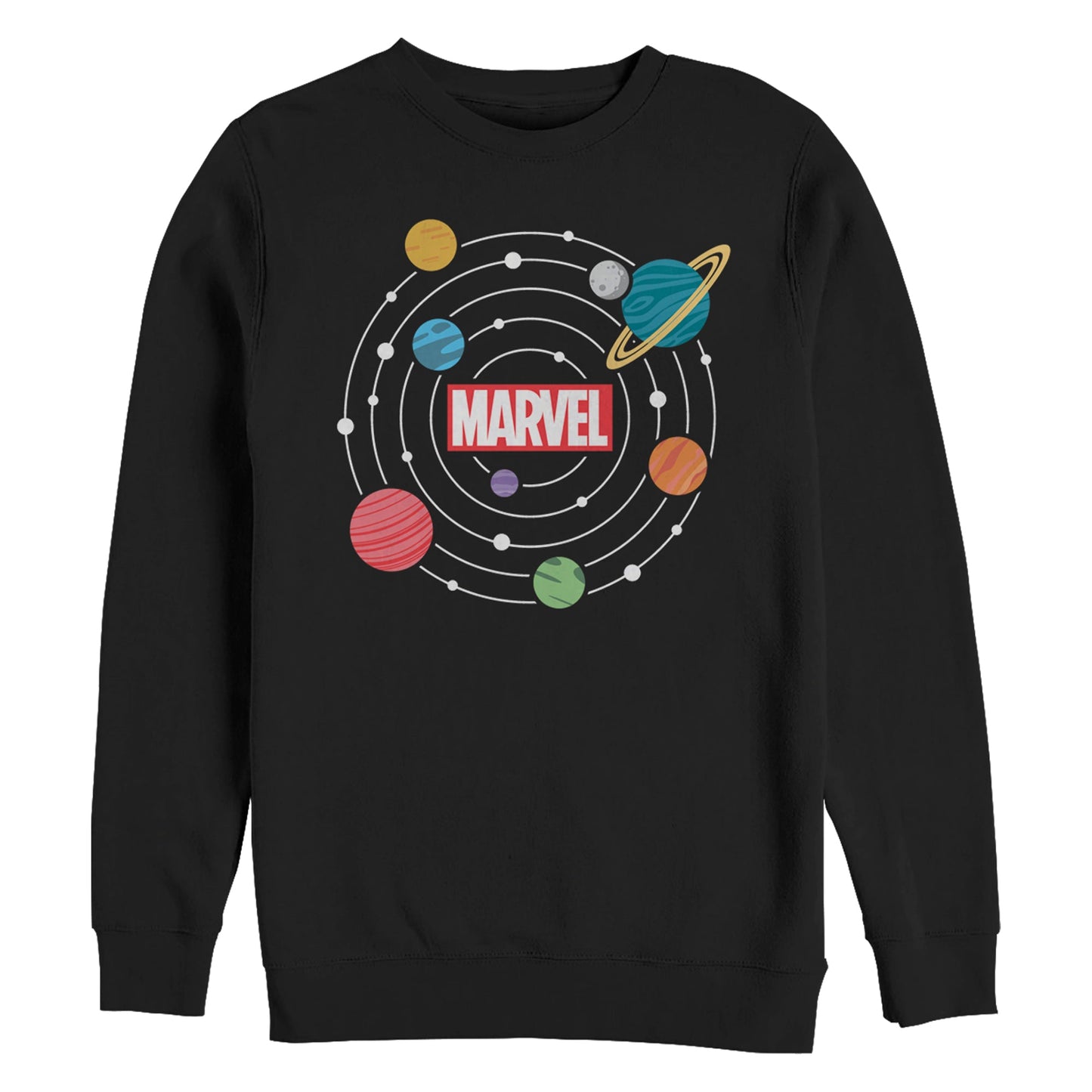 Sudadera de Cuello Redondo del Sistema Solar para Hombre de Marvel