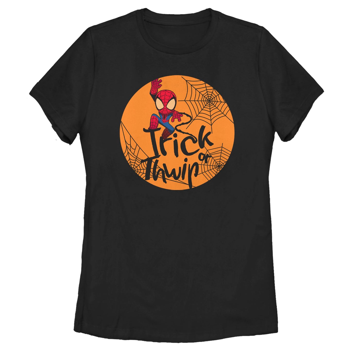 Women's Marvel Trick or Thwip T-Shirt
