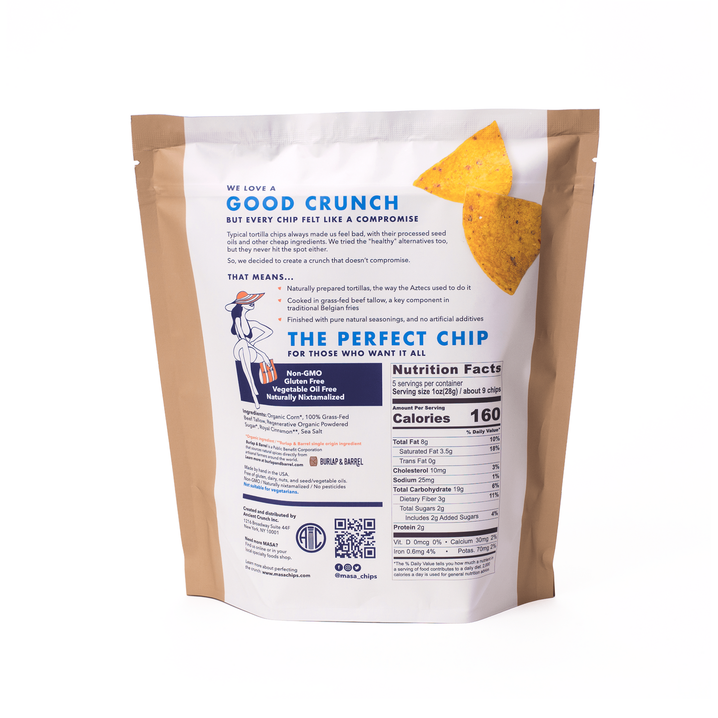 MASA Churro - Premium Cinnamon Snack Chips