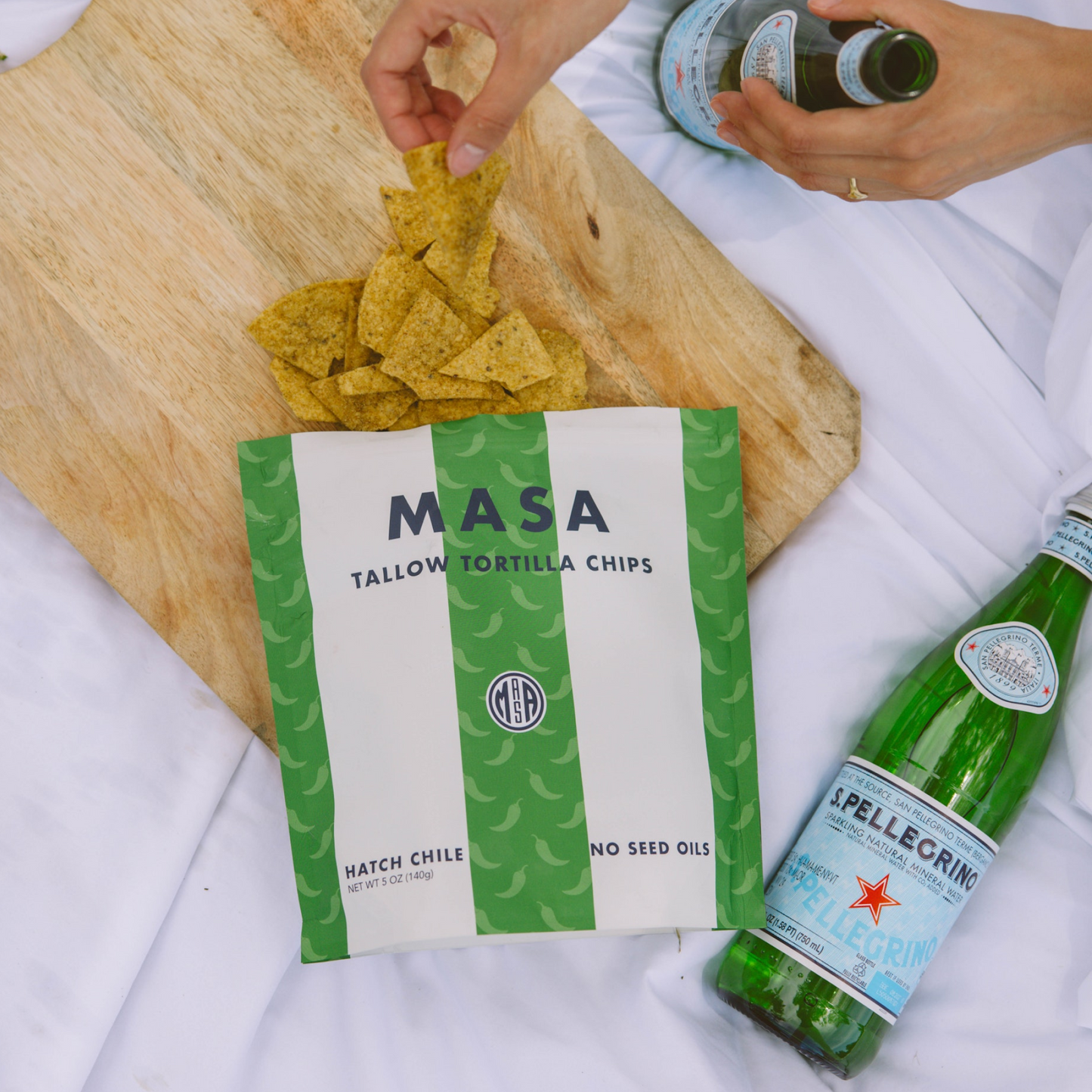 MASA Hatch Chile Chips - Authentic Southwestern Flavor