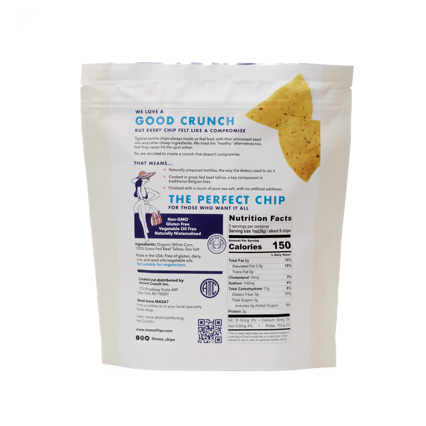 MASA White Corn Chips - Premium Snack Experience
