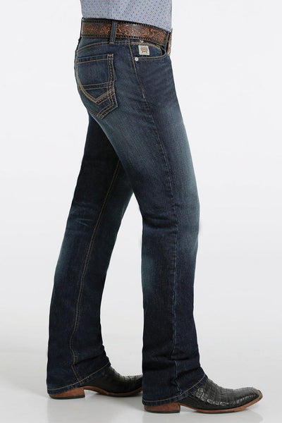 Cinch Ian Slim Fit Boot Cut Jeans - Deep Rinse - Korvel