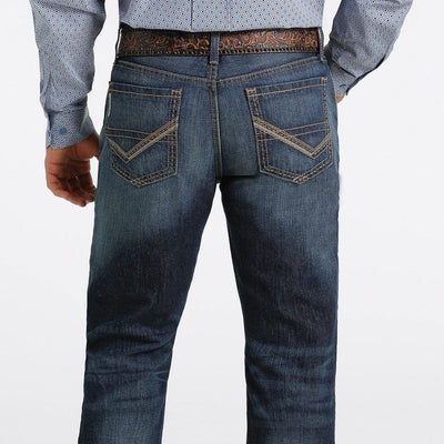 Cinch Ian Slim Fit Boot Cut Jeans - Deep Rinse - Korvel