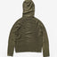 Pull à capuche - Vert pierre