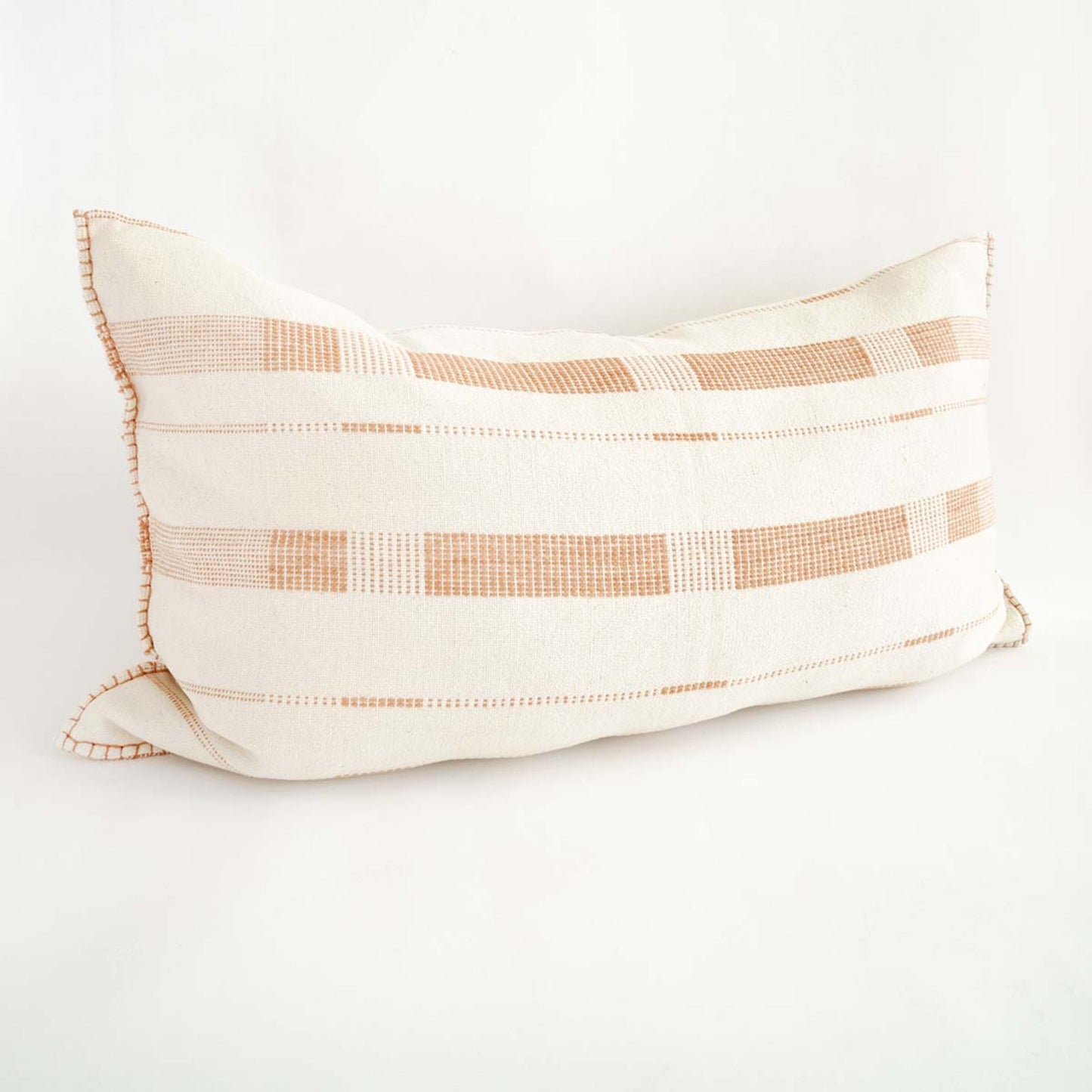 Coussin lombaire surdimensionné en coton Fulcrum Sahara