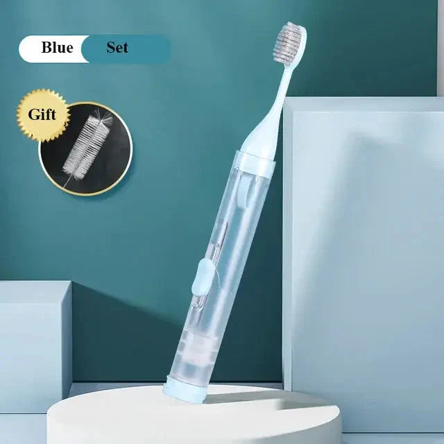 Ensemble de brosse à dents portable pliable