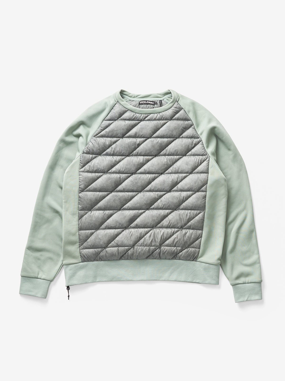 Down Crew Sweater - Slate Gray - Korvel