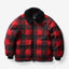 Down Field Jacket - Red/Black Plaid