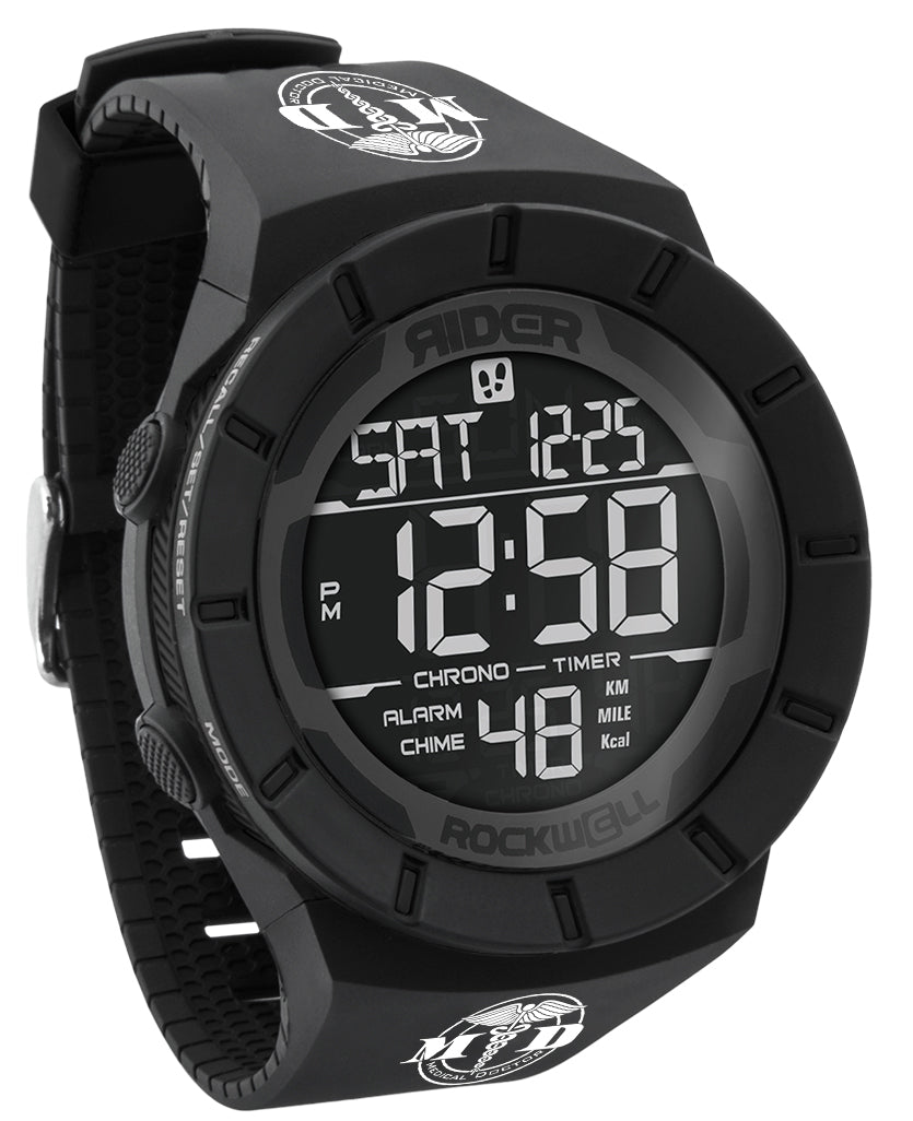 Coliseum Fit™ Medical Professional Edition (Phantom Black) Watch - Korvel