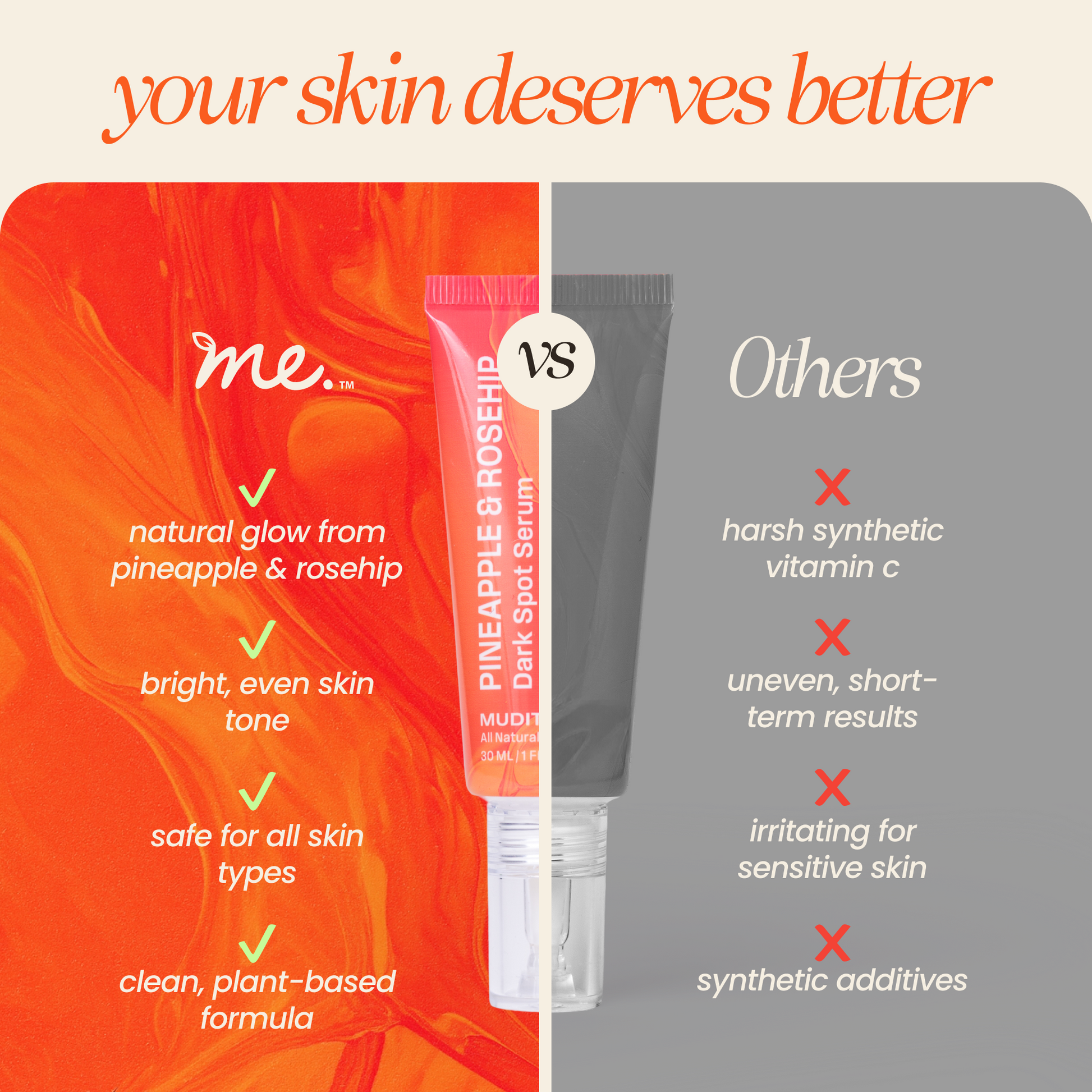 Pineapple & Rosehip Vitamin C Serum - Korvel